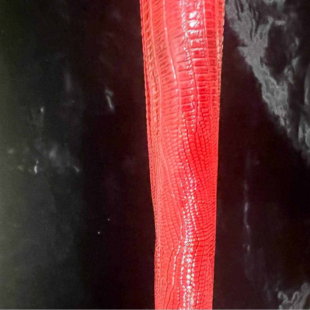 Python Embossed Vintage Clutch - image 8